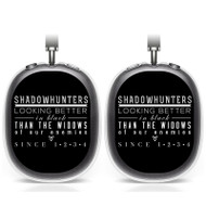 Onyourcases The Mortal Instruments Shadowhunters Custom AirPods Max Case Cover Personalized Transparent TPU Shockproof Smart Protective Cover Shock-proof Dust-proof Slim Accessories Best Compatible with AirPods Max