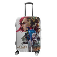 Onyourcases Arcane League of Legends Custom Luggage Case Cover Suitcase Best Travel Brand Trip Vacation Baggage Cover Protective Print