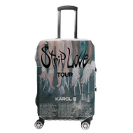 Onyourcases Karol G Strip Love Tour Custom Luggage Case Cover Suitcase Best Travel Brand Trip Vacation Baggage Cover Protective Print