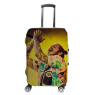 Onyourcases Post Malone Concert Custom Luggage Case Cover Suitcase Best Travel Brand Trip Vacation Baggage Cover Protective Print