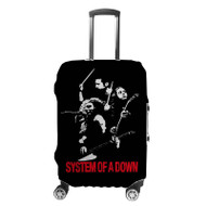 Onyourcases System of a Down Black Custom Luggage Case Cover Suitcase Best Travel Brand Trip Vacation Baggage Cover Protective Print