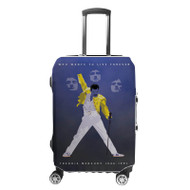 Onyourcases Freddie Mercury 1946 1991 Custom Luggage Case Cover Suitcase Travel Best Brand Trip Vacation Baggage Cover Protective Print