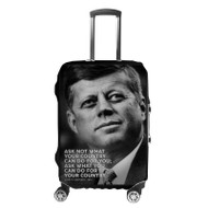 Onyourcases John F Kennedy Quotes jpeg Custom Luggage Case Cover Suitcase Travel Best Brand Trip Vacation Baggage Cover Protective Print