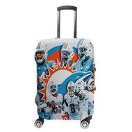 Onyourcases Miami Dolphins NFL 2022 Custom Luggage Case Cover Suitcase Travel Best Brand Trip Vacation Baggage Cover Protective Print