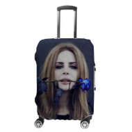 Onyourcases Lana Del Rey Blue Rose Custom Luggage Case Cover Suitcase Travel Best Brand Trip Vacation Baggage Cover Protective Print