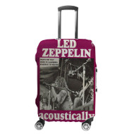 Onyourcases Led Zeppelin Acoustically 1972 Custom Luggage Case Cover Suitcase Travel Best Brand Trip Vacation Baggage Cover Protective Print