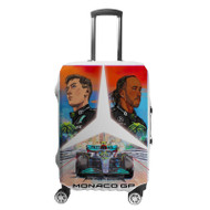 Onyourcases Mercedes AMG Petronas F1 Team George Russell Lewis Hamilton Custom Luggage Case Cover Suitcase Travel Best Brand Trip Vacation Baggage Cover Protective Print