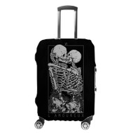 Onyourcases The Lovers Skull Custom Luggage Case Cover Suitcase Travel Best Brand Trip Vacation Baggage Cover Protective Print