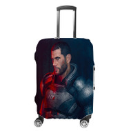 Onyourcases Commander Shepard Mass Effect Custom Luggage Case Cover Suitcase Travel Best Brand Trip Vacation Baggage Cover Protective Print