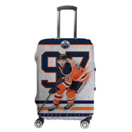 Onyourcases Connor Mc David Edmonton Oilers Custom Luggage Case Cover Suitcase Travel Best Brand Trip Vacation Baggage Cover Protective Print