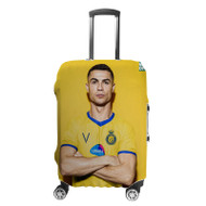 Onyourcases Cristiano Ronaldo Al Nassr Custom Luggage Case Cover Suitcase Travel Best Brand Trip Vacation Baggage Cover Protective Print
