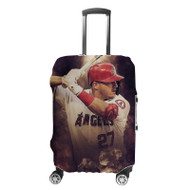 Onyourcases Mike Trout LA Angels Custom Luggage Case Cover Suitcase Travel Best Brand Trip Vacation Baggage Cover Protective Print