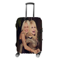 Onyourcases Miley Cyrus and Dolly Parton Custom Luggage Case Cover Suitcase Travel Best Brand Trip Vacation Baggage Cover Protective Print