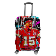 Onyourcases Patrick Mahomes Kansas City Chiefs Custom Luggage Case Cover Suitcase Travel Best Brand Trip Vacation Baggage Cover Protective Print