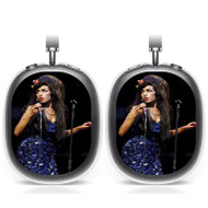 Onyourcases Amy Winehouse Custom AirPods Max Case Cover for Personalized Transparent TPU Shockproof Smart Protective Cover Shock-proof Dust-proof Slim Accessories Compatible with AirPods Max