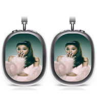 Onyourcases Ariana Grande Photo Custom AirPods Max Case Cover for Personalized Transparent TPU Shockproof Smart Protective Cover Shock-proof Dust-proof Slim Accessories Compatible with AirPods Max