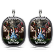 Onyourcases Disney Alice In Wonderland We Are All Mad Here Custom AirPods Max Case Cover for Personalized Transparent TPU Shockproof Smart Protective Cover Shock-proof Dust-proof Slim Accessories Compatible with AirPods Max