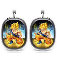 Onyourcases Goku Super Saiyan Gods Custom AirPods Max Case Cover for Personalized Transparent TPU Shockproof Smart Protective Cover Shock-proof Dust-proof Slim Accessories Compatible with AirPods Max