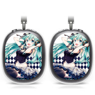 Onyourcases Hatsune Miku Vocaloid Custom AirPods Max Case Cover for Personalized Transparent TPU Shockproof Smart Protective Cover Shock-proof Dust-proof Slim Accessories Compatible with AirPods Max