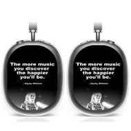 Onyourcases Hayley Williams Quotes Custom AirPods Max Case Cover for Personalized Transparent TPU Shockproof Smart Protective Cover Shock-proof Dust-proof Slim Accessories Compatible with AirPods Max