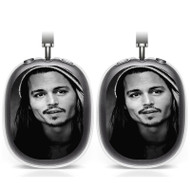 Onyourcases Johnny Depp Custom AirPods Max Case Cover for Personalized Transparent TPU Shockproof Smart Protective Cover Shock-proof Dust-proof Slim Accessories Compatible with AirPods Max