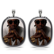 Onyourcases 2 Chainz Custom AirPods Max Case Cover Personalized Transparent TPU Art Shockproof Smart Protective Cover Shock-proof Dust-proof Slim Accessories Compatible with AirPods Max