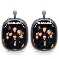 Onyourcases Metallica The Black Album Custom AirPods Max Case Cover Personalized Transparent TPU Art Shockproof Smart Protective Cover Shock-proof Dust-proof Slim Accessories Compatible with AirPods Max