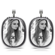 Onyourcases Sabrina Carpenter 2 Custom AirPods Max Case Cover Personalized Transparent TPU Art Shockproof Smart Protective Cover Shock-proof Dust-proof Slim Accessories Compatible with AirPods Max