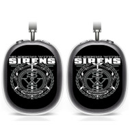 Onyourcases Sleeping With Sirens Flag Custom AirPods Max Case Cover Personalized Transparent TPU Art Shockproof Smart Protective Cover Shock-proof Dust-proof Slim Accessories Compatible with AirPods Max