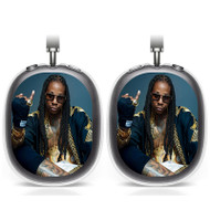 Onyourcases 2 Chainz Custom AirPods Max Case Cover Personalized Transparent TPU Art New Shockproof Smart Protective Cover Shock-proof Dust-proof Slim Accessories Compatible with AirPods Max