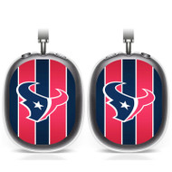Onyourcases Houston Texans NFL Custom AirPods Max Case Cover Personalized Transparent TPU Art New Shockproof Smart Protective Cover Shock-proof Dust-proof Slim Accessories Compatible with AirPods Max