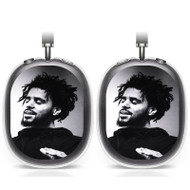 Onyourcases J Cole Custom AirPods Max Case Cover Personalized Transparent TPU Art New Shockproof Smart Protective Cover Shock-proof Dust-proof Slim Accessories Compatible with AirPods Max