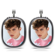 Onyourcases Troye Sivan Face Custom AirPods Max Case Cover Personalized Transparent TPU Art New Shockproof Smart Protective Cover Shock-proof Dust-proof Slim Accessories Compatible with AirPods Max