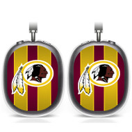 Onyourcases Washington Redskins NFL Custom AirPods Max Case Cover Personalized Transparent TPU Art New Shockproof Smart Protective Cover Shock-proof Dust-proof Slim Accessories Compatible with AirPods Max