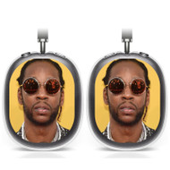 Onyourcases 2 Chainz Custom AirPods Max Case Cover Personalized Transparent TPU Top Shockproof Smart Protective Cover Shock-proof Dust-proof Slim Accessories Compatible with AirPods Max