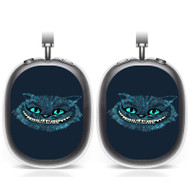 Onyourcases Cheshire Cat Blue Alice in Wonderland Custom AirPods Max Case Cover Personalized Transparent TPU Top Shockproof Smart Protective Cover Shock-proof Dust-proof Slim Accessories Compatible with AirPods Max