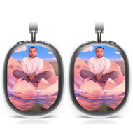 Onyourcases Mac Miller Good News Custom AirPods Max Case Cover Personalized Transparent TPU Top Shockproof Smart Protective Cover Shock-proof Dust-proof Slim Accessories Compatible with AirPods Max