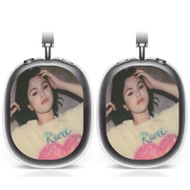 Onyourcases Selena Gomez Rare Custom AirPods Max Case Cover Personalized Transparent TPU Top Shockproof Smart Protective Cover Shock-proof Dust-proof Slim Accessories Compatible with AirPods Max