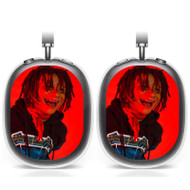 Onyourcases Trippie Redd x Custom AirPods Max Case Cover Personalized Transparent TPU Top Shockproof Smart Protective Cover Shock-proof Dust-proof Slim Accessories Compatible with AirPods Max
