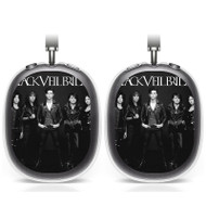 Onyourcases Black Veil Brides Custom AirPods Max Case Cover Personalized Transparent TPU Top Art Shockproof Smart Protective Cover Shock-proof Dust-proof Slim Accessories Compatible with AirPods Max
