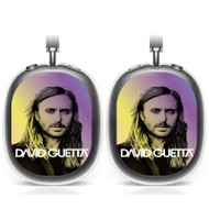 Onyourcases David Guetta DJ Custom AirPods Max Case Cover Personalized Transparent TPU Top Art Shockproof Smart Protective Cover Shock-proof Dust-proof Slim Accessories Compatible with AirPods Max
