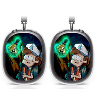 Onyourcases Gravity Falls Bill Cipher and Bipper Custom AirPods Max Case Cover Personalized Transparent TPU Top Art Shockproof Smart Protective Cover Shock-proof Dust-proof Slim Accessories Compatible with AirPods Max