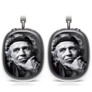Onyourcases Keith Richards Custom AirPods Max Case Cover Personalized Transparent TPU Top Art Shockproof Smart Protective Cover Shock-proof Dust-proof Slim Accessories Compatible with AirPods Max