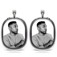 Onyourcases Kendrick Lamar Custom AirPods Max Case Cover Personalized Transparent TPU Top Art Shockproof Smart Protective Cover Shock-proof Dust-proof Slim Accessories Compatible with AirPods Max