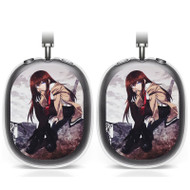 Onyourcases Kurisu Makise Steins Gate Custom AirPods Max Case Cover Personalized Transparent TPU Top Art Shockproof Smart Protective Cover Shock-proof Dust-proof Slim Accessories Compatible with AirPods Max