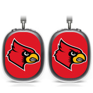 Onyourcases Louisville Cardinals Collage Custom AirPods Max Case Cover Personalized Transparent TPU Top Art Shockproof Smart Protective Cover Shock-proof Dust-proof Slim Accessories Compatible with AirPods Max