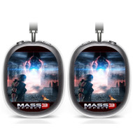 Onyourcases Mass Effect 3 Custom AirPods Max Case Cover Personalized Transparent TPU Top Art Shockproof Smart Protective Cover Shock-proof Dust-proof Slim Accessories Compatible with AirPods Max