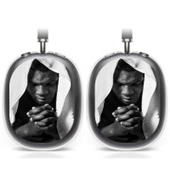 Onyourcases Mike Tyson Custom AirPods Max Case Cover Personalized Transparent TPU Top Art Shockproof Smart Protective Cover Shock-proof Dust-proof Slim Accessories Compatible with AirPods Max
