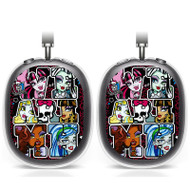 Onyourcases Monster High Custom AirPods Max Case Cover Personalized Transparent TPU Top Art Shockproof Smart Protective Cover Shock-proof Dust-proof Slim Accessories Compatible with AirPods Max