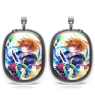 Onyourcases Sora Kingdom Hearts Custom AirPods Max Case Cover Personalized Transparent TPU Top Art Shockproof Smart Protective Cover Shock-proof Dust-proof Slim Accessories Compatible with AirPods Max